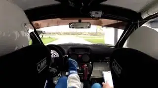 Onboard Rasmus Christiansen/B&oslash;rge Jensen - Citro&euml;n C2R2 - Danboring Rally 2013 - SS7 MCH 1