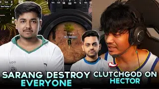 ClutchGod Reply Hector Matter 🚨 Sarang Vs Jonathan 🥵 1 Vs 7 Clutch In Skyesports Championship 🔥✅