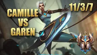 DWG Nuguri Camille Top Vs Garen- KR Challenger Match Summary Patch 9.20