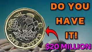Most Valuable UK &pound;1 Coins &ndash; No Mint Mark Errors You Should Look For