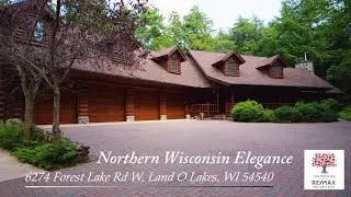 Wisconsin Home for Sale! 6274 Forest Lake Rd W, Land O Lakes, WI 54540