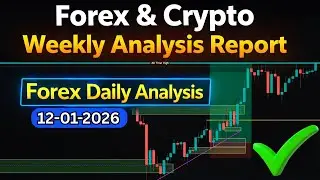 Btc & Gold Trading Analysis | US30, Nasdaq, Ethereum Chart Analysis For Monday 12-01-2026