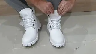 Lacing Timberland Boot