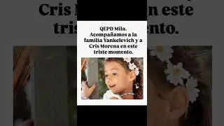 #parati #yankelevich #mila #muri&oacute; #murio #crismorena #accidente #belero #ni&ntilde;as #miami #luto #duelo