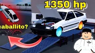 CARRERAS CON EL NUEVO TOYOTA AE86 1350 hp 😱​ - fix it up