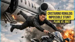 ⚡ Ronaldo: Impossible Stunt! ✈️ Plane Vs 🚴 Bike 🔥 Epic Action Must-See