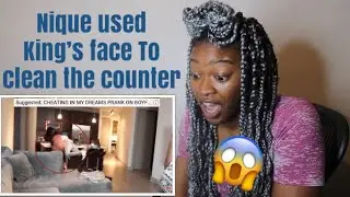 Nique and King | CAUGHT CHEATING ON GIRLFRIEND PRANK | Reaction