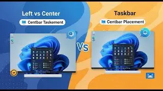 How to move Taskbar from Center to Left in Window 11 ? Window 11 Setting