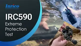 Inrico IRC590 PoC radio Mud& Water& Drop Protection Test