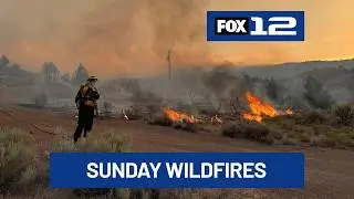 Oregon wildfire update Sunday, July 19