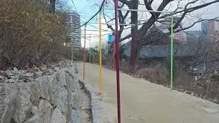 Slow Walk in a Korean Temple#