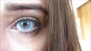 Sweety Plus contact lens - Solotica Hydrocor Blue