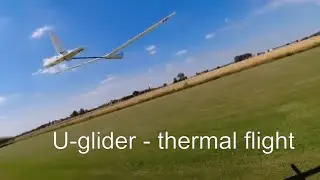 U-glider thermal flight