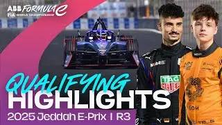 Our First Qualifying in Jeddah! 👀 | 2025 Jeddah E-Prix R3 Qualifying Highlights