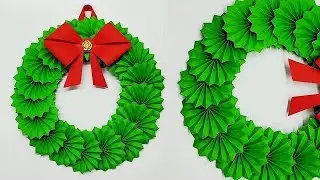 Christmas wreath || christmas paper wreath|| crafter_mantasha