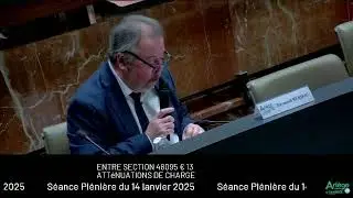 Séance plénière du Conseil départemental de l'Ariège | 14 janvier 2025