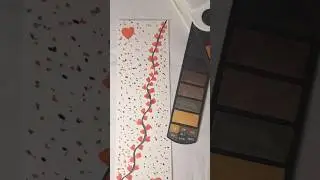 how to make heart shape bookmark / bookmark idea