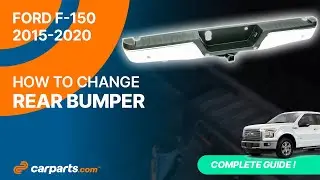 How to replace the Rear Bumper 2015 - 2020 Ford F-150 🚗