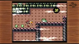 Yoshi's Island SNES Mini - Level 3-4 Prince Froggy's Fort 100 pts.