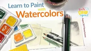 Watercolor Demo from Smile Create Repeat