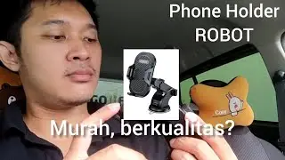 Review phone holder ROBOT automatic - Worth it gak ya #gadgets #phoneholders
