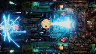 R-type Final Evolved.  Resource Quarry Ruins Boss. Kids difficulty.
