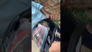 Steelbird SBH-57 helmet unboxing #biker #helmet #bikelover #ninja #ninjazx10r