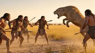 Life 2.3 Million Years Ago | Prehistoric Humans and Their Survival Against Predators