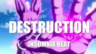 INSOMNIA BEAT - Destruction (Beerus Type Beat) - Trap Instrumental
