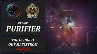 Blinged out Maelstrom get hunted - Eve Online PvP