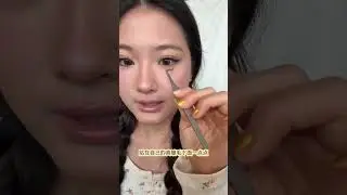 Here s a tutorial sharing on how to apply false eyelashes up and down #false eyelashes#Fal