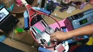 Yonex ES5 Pro Stringing a tennis racket