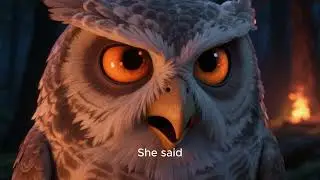 The Wise Owl and the Forest Rescue Journey, kids story , children story ,bed time story safe stories