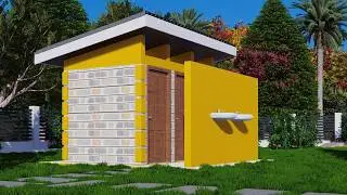 Amazing Toilet Latrine Design | Pit Latrine Design | How To Use The African Pit Latrine