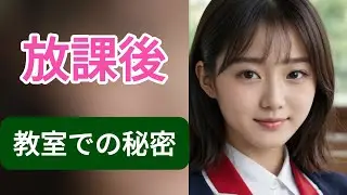 【AI美女】放課後の教室、クラスのマドンナと秘密の時間 Vol.41 #4K #Lookbook