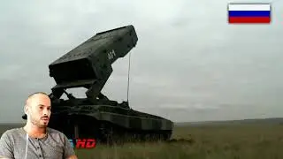 REACTION TO TOS-1A Solntsepyok - 220mm MLRS Multiple Rocket Launcher