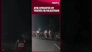 ATM Robbery | Thieves Loot PNB ATM In Sri Ganganagar, Uproot And Spray Camera