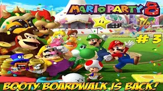 Mario Party 8! Booty Boardwalk is Back! Part 3 - YoVideogames