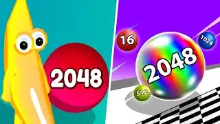 Jelly man 2048 vs 2048 Runner - Max Level Gameplay (Part 1)