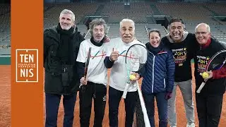 Relais tennis solidaire pour le T&eacute;l&eacute;thon au Stade Roland-Garros | FFT