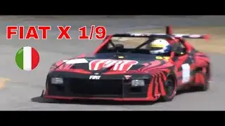 Fiat X1/9 Racing Machine - Fully Modified For The Race Track!