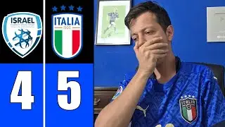 ISRAELE 4-5 ITALIA: TRISTE... STASERA SONO TROPPO TRISTE