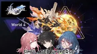 Honkai: Star Rail Simulated Universe World 4 Clear (Hunt Path)