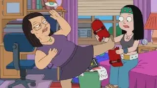 American Dad! Mama Ling is Impressed with Big Wang Bai