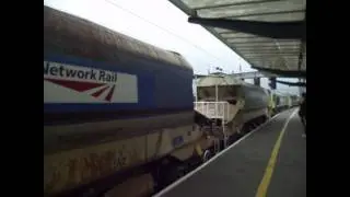 70006 and 66528 depart carlisle with auto-ballasters 09/06/11