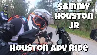 Sam Houston National Forest - Exploring - Honda Transalp