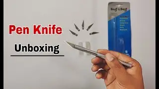 Pen Knife Unboxing | With 5 Interchangeable Blades