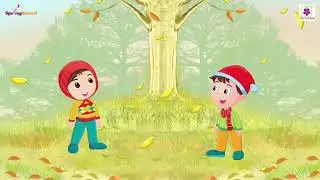 Seasons - Winter | Nursery Rhymes for Kids | Nursery FLN World Around Us Book 2 | Springboard