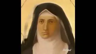 #ArtShot - St. Hildegard von Bingen animated using AI