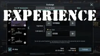 World of Warships Blitz - XP Mechanics